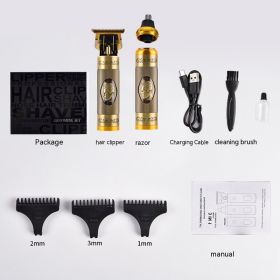 Household Three-in-one Set Self-service Electric Hair Cutting Knife (Option: YYT311 D)