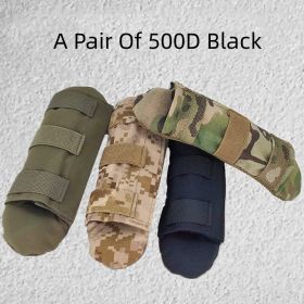 Lightweight Outdoor Training Backpack Shoulder Pad (Option: A Pair Of 500D Black)