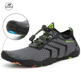 Light And Portable Beach Wading Shoes (Option: Grey-41)