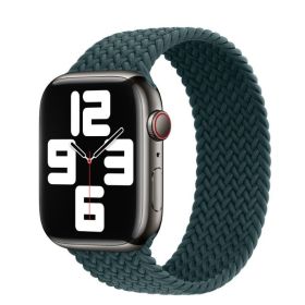 Watch Fashion Single Circle Woven Strap (Option: Rainforest Green-38 40 41mm L 155mm)