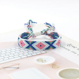 Bohemian Color Woven Bracelet Wristband For Fans (Option: A7)