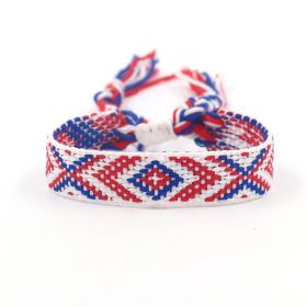 Bohemian Color Woven Bracelet Wristband For Fans (Option: A28)