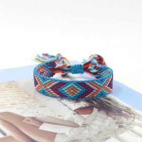 Bohemian Color Woven Bracelet Wristband For Fans (Option: A23)