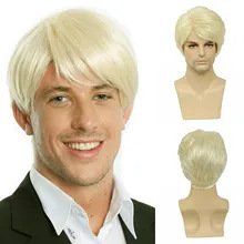 New Men's Synthetic Natural Wig (Option: A700 1)