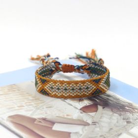 Bohemian Color Woven Bracelet Wristband For Fans (Option: A12)