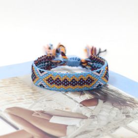Bohemian Color Woven Bracelet Wristband For Fans (Option: A25)
