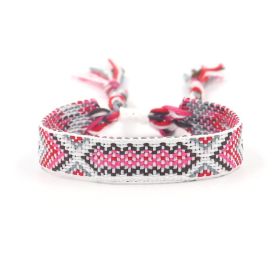 Bohemian Color Woven Bracelet Wristband For Fans (Option: A31)