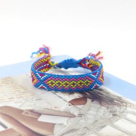 Bohemian Color Woven Bracelet Wristband For Fans (Option: A13)