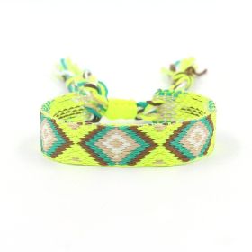 Bohemian Color Woven Bracelet Wristband For Fans (Option: A29)