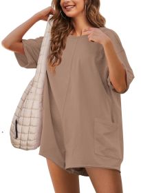 Women's Fashion Casual Plus Size Jumpsuit (Option: S-Style5)