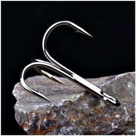 Tossing Lure With Three Claws Anchor Fishhook (Option: No 6 10 Pieces Per Pack)