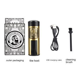 Rechargeable Travel Portable Shaving Digital Display Electric Shaver (Option: YYT305 Eagle)