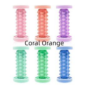 Arm And Foot Muscles Relax Exerciser (Option: Coral Orange-Length 150mm Width 68mm)