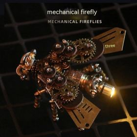 Precision Mechanical Toy Model Metal Assembly Insect (Option: Mechanical Firefly)